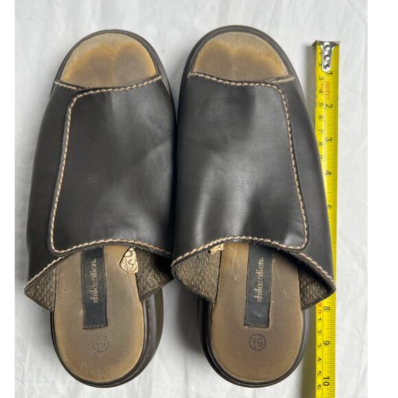 Vintage Xhilaration 5.5 Platfrom Chunky Brown Women's Sandals - Picture 3 of 7